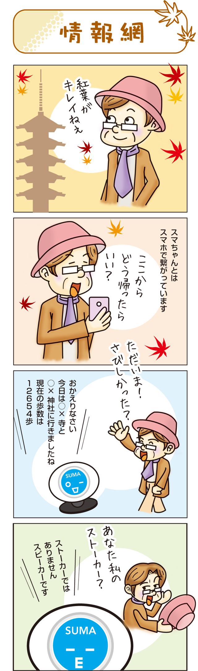 漫画: 情報網
